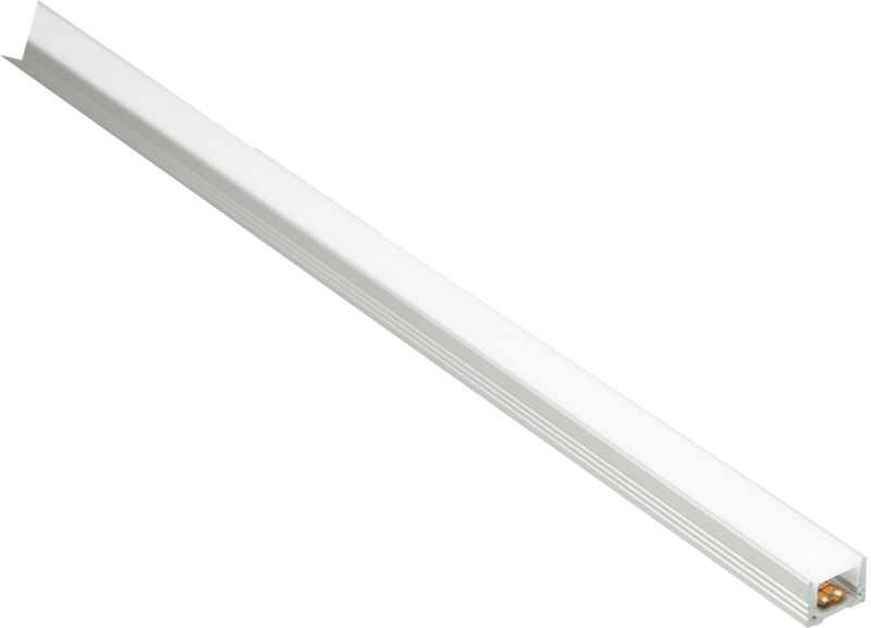 Optinen lisätarvike Hide-a-lite kupu U-kiskoon 7552 2m kirkas