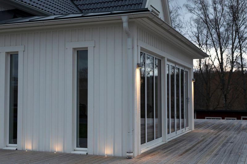 Seinävalaisin Hide-a-lite Round Single 3 GU10 harmaa