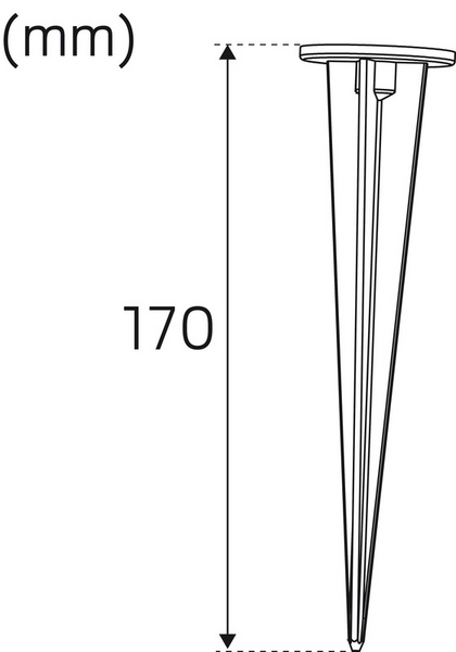 Valonheitin Hide-a-lite Spot It Multi 1 3000K IP65 hopea