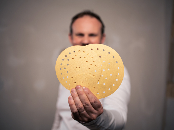 SLIPRONDELL MIRKA GOLD MULTIFIT P40 GRIP D125MM