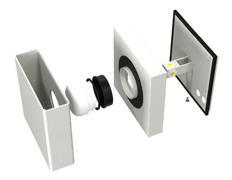 Ulkoseinävalaisin Nordlux Turn Led 13W 800lm 2700K valkoinen