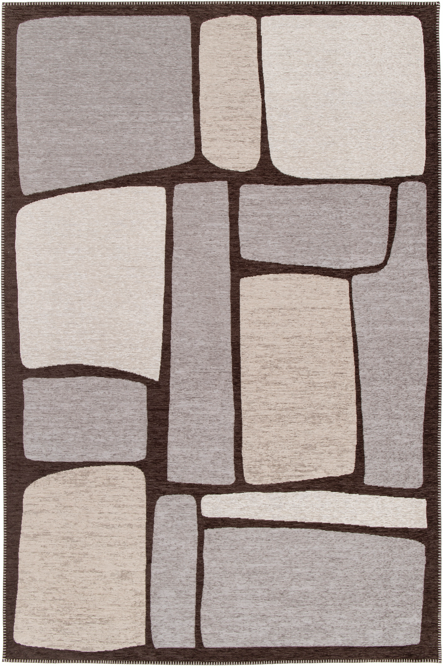 Sisustusmatto Cello Kaarna 160x230cm ruskea