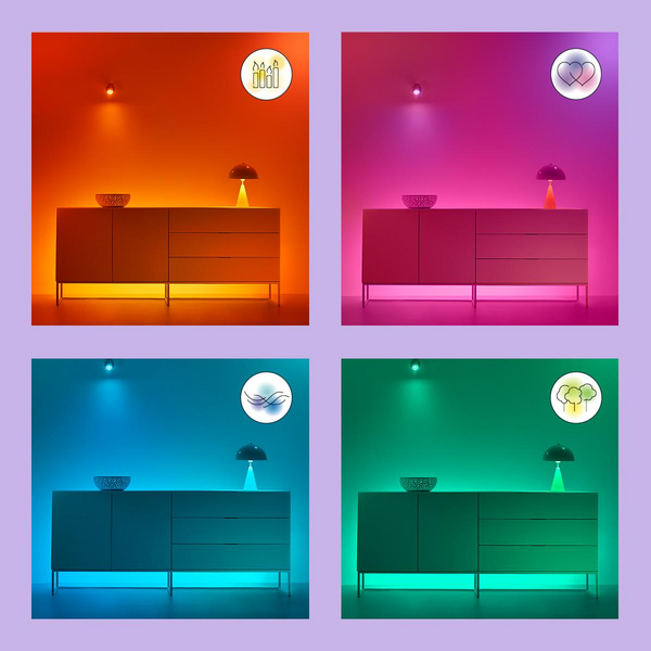 Kattovalaisin WiZ SuperSlim 2600lm 22W 2200-6500K RGB