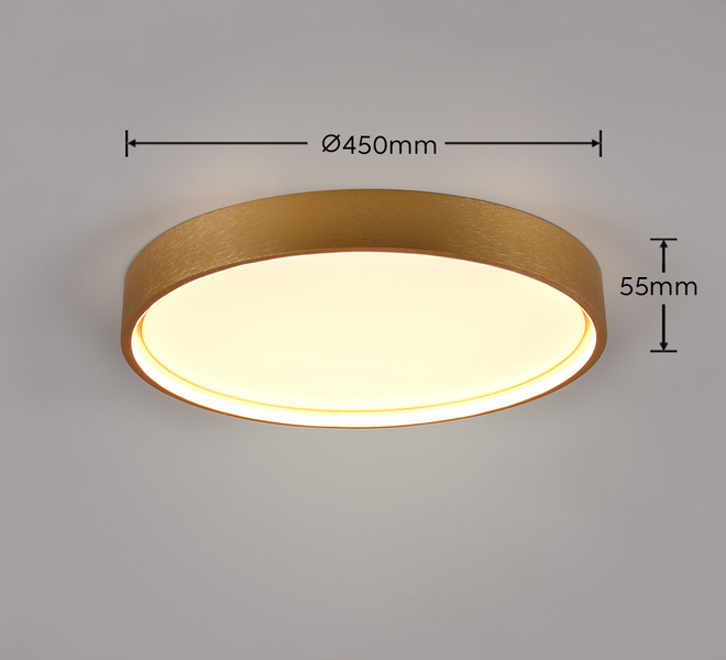 Plafondi TRIO Doha led 29W 45cm mattamessinki