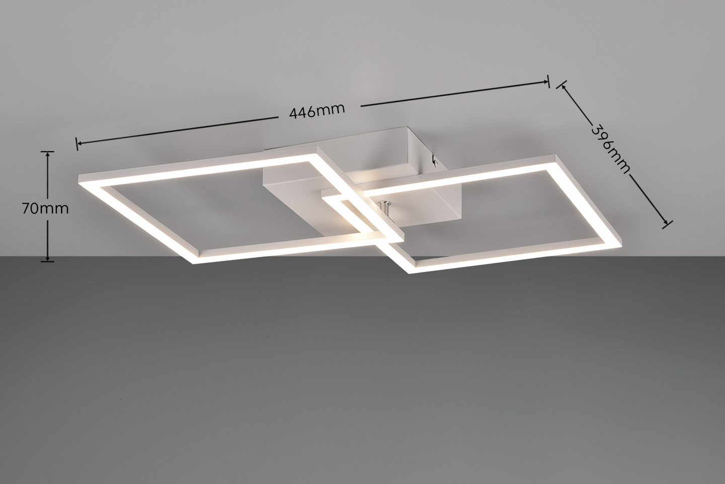 Kattovalaisin TRIO Trail led 2500lm 2-osainen mattavalkoinen