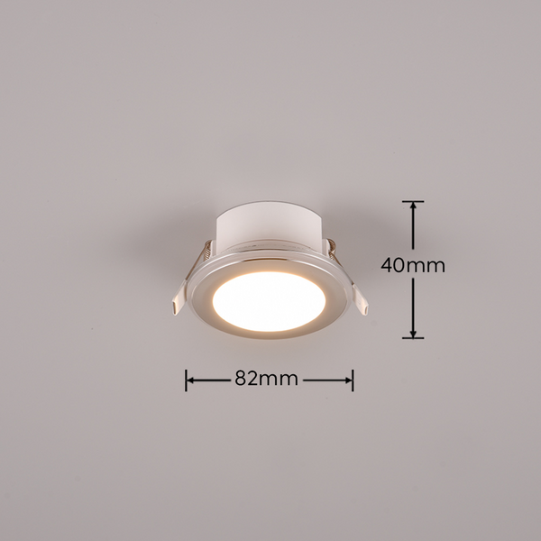 Uppospotti TRIO Argus led 4W+1W RGBW kromi