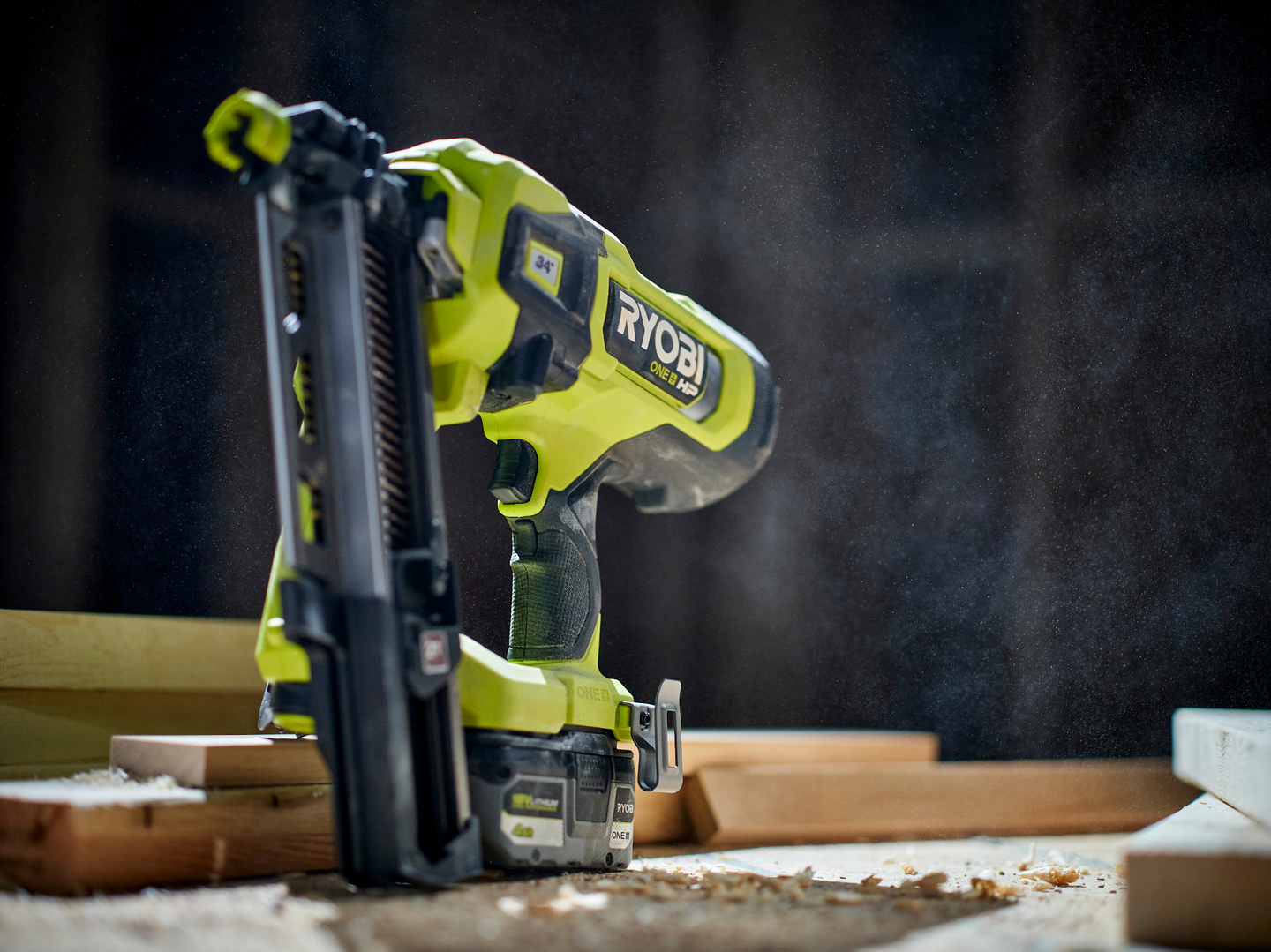 Runkonaulain Ryobi RFN1834X-0 18V ONE+ 50-90mm naulat hiiliharjaton ei akkua