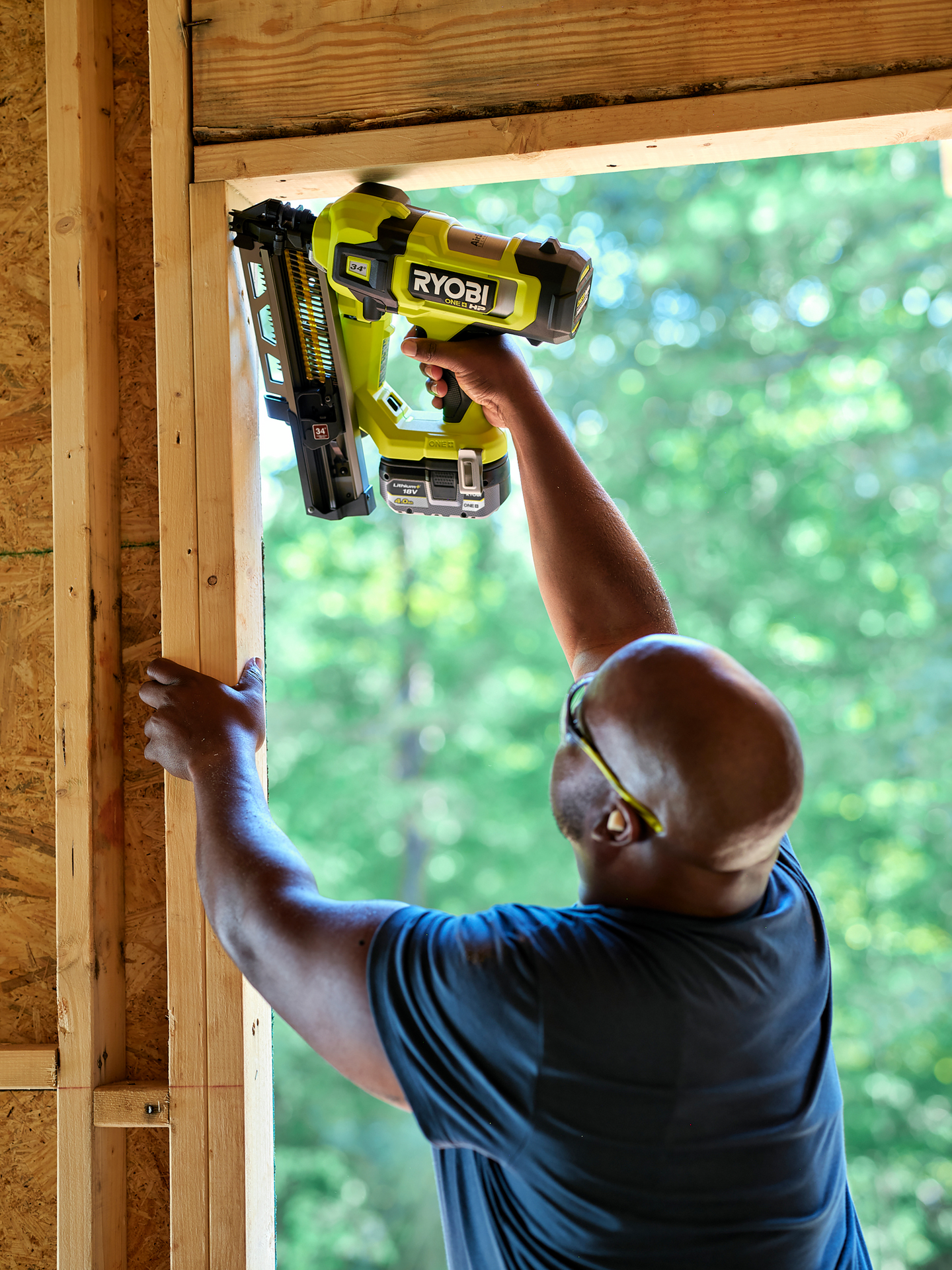 Runkonaulain Ryobi RFN1834X-0 18V ONE+ 50-90mm naulat hiiliharjaton ei akkua