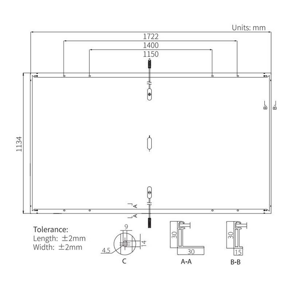 PV-paneeli Longi Hi-MO6 Mono 425W HC