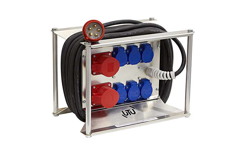 Työmaan Alakeskus UTU Mopsi 16.0026P 16A IP44 alumiini