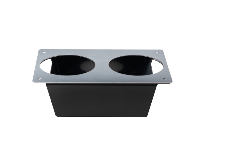 Asennusteline selät vastakkain UTU-X piharasiatarvike