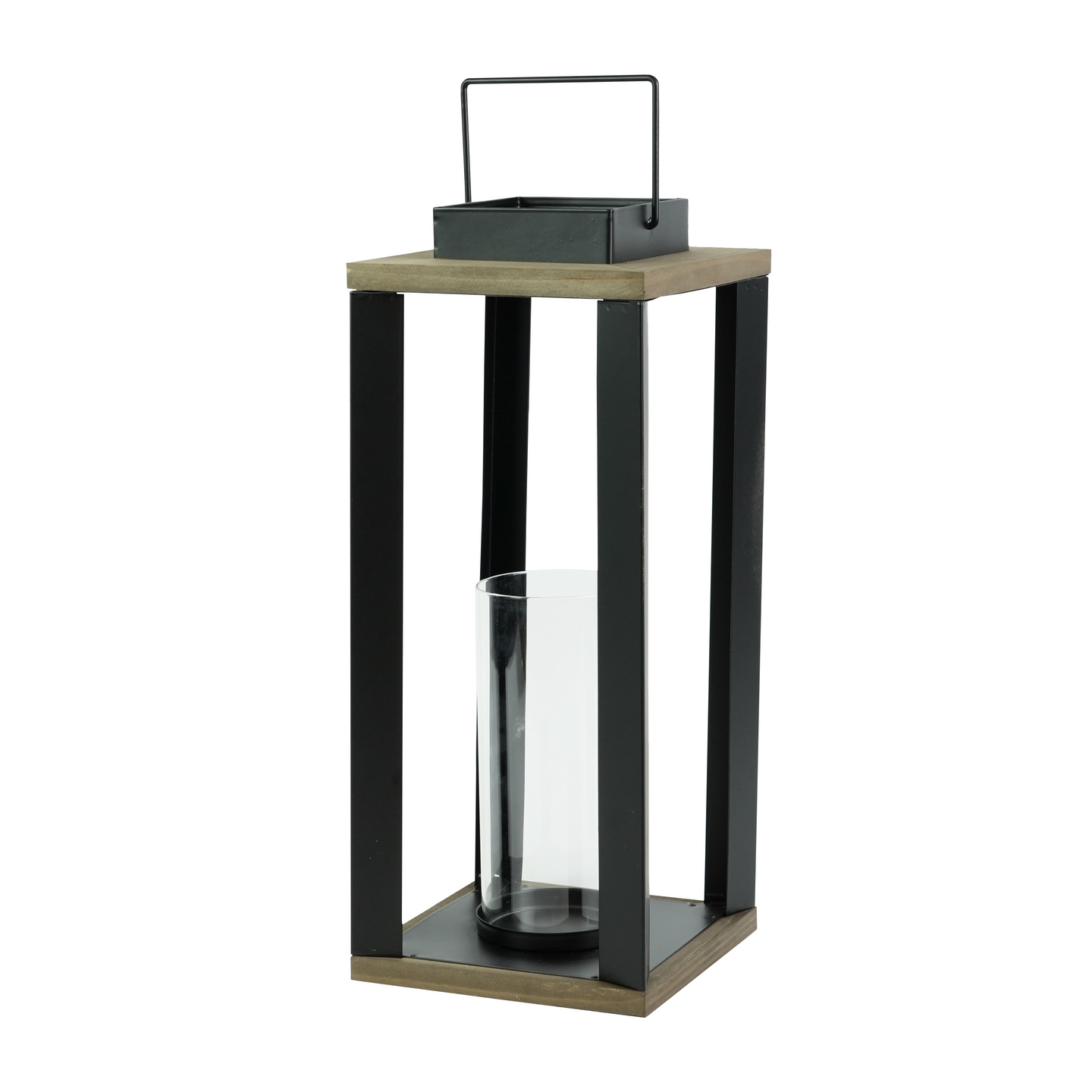 Lyhty Cello Elegant 44cm musta/puu