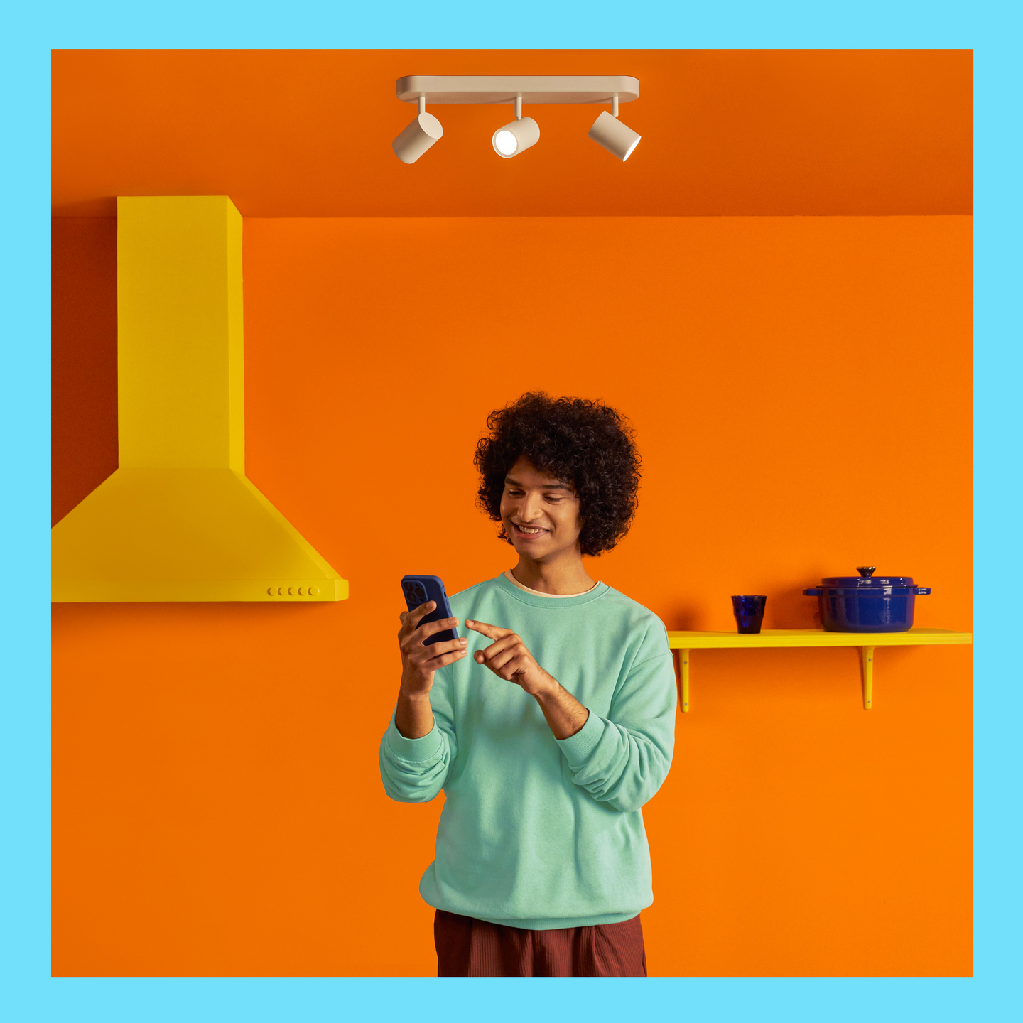 Led-lamppu WiZ wi-fi 4.7W GU10 GU10 927-65 tunable White 2kpl