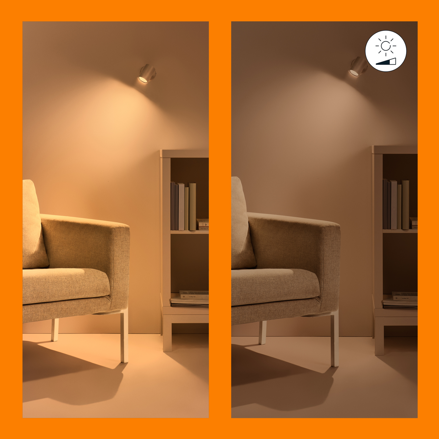 Led-lamppu WiZ wi-fi 4.7W GU10 GU10 927-65 tunable White 2kpl