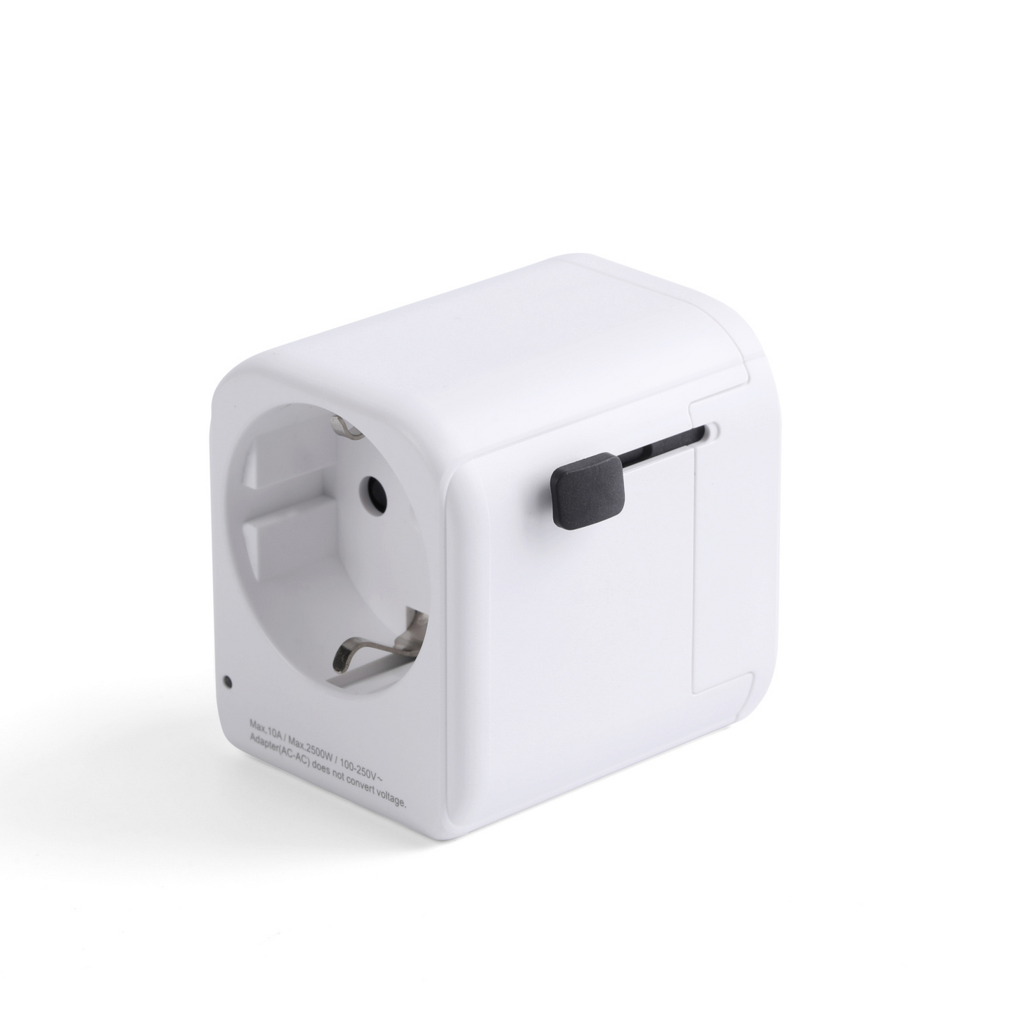 Matka-adapteri Opal 250v 10a 2500w usb-lähtö