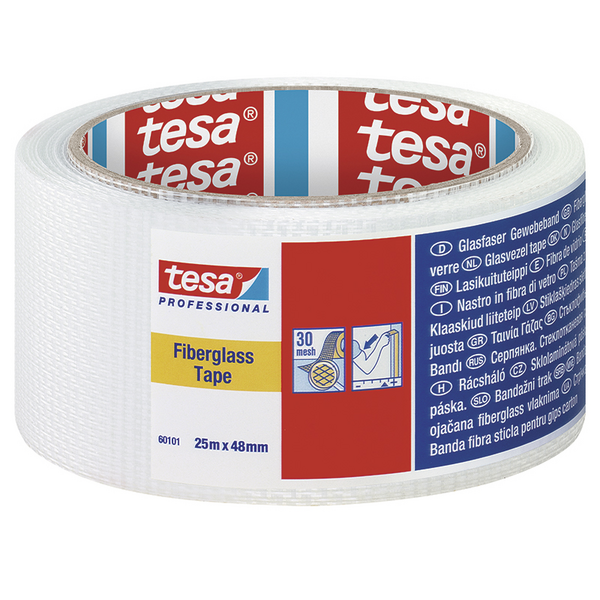 Lasikuituteippi Tesa Fibreglass tape 48mmx25m itseliimautuva