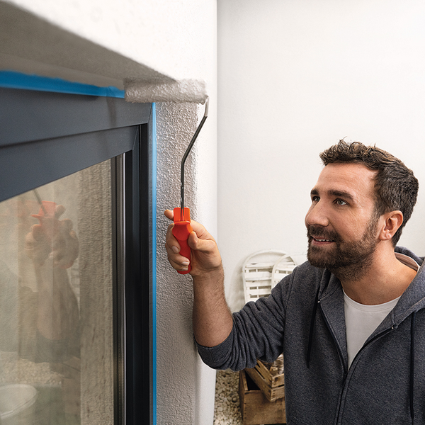 Maalarinteippi Tesa 25mmx25mx2 Precision 56214 ulkotiloihin