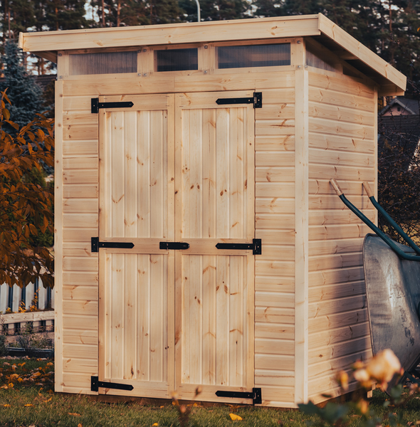 Pihavaja Strongbox S - 127x87cm ruskea