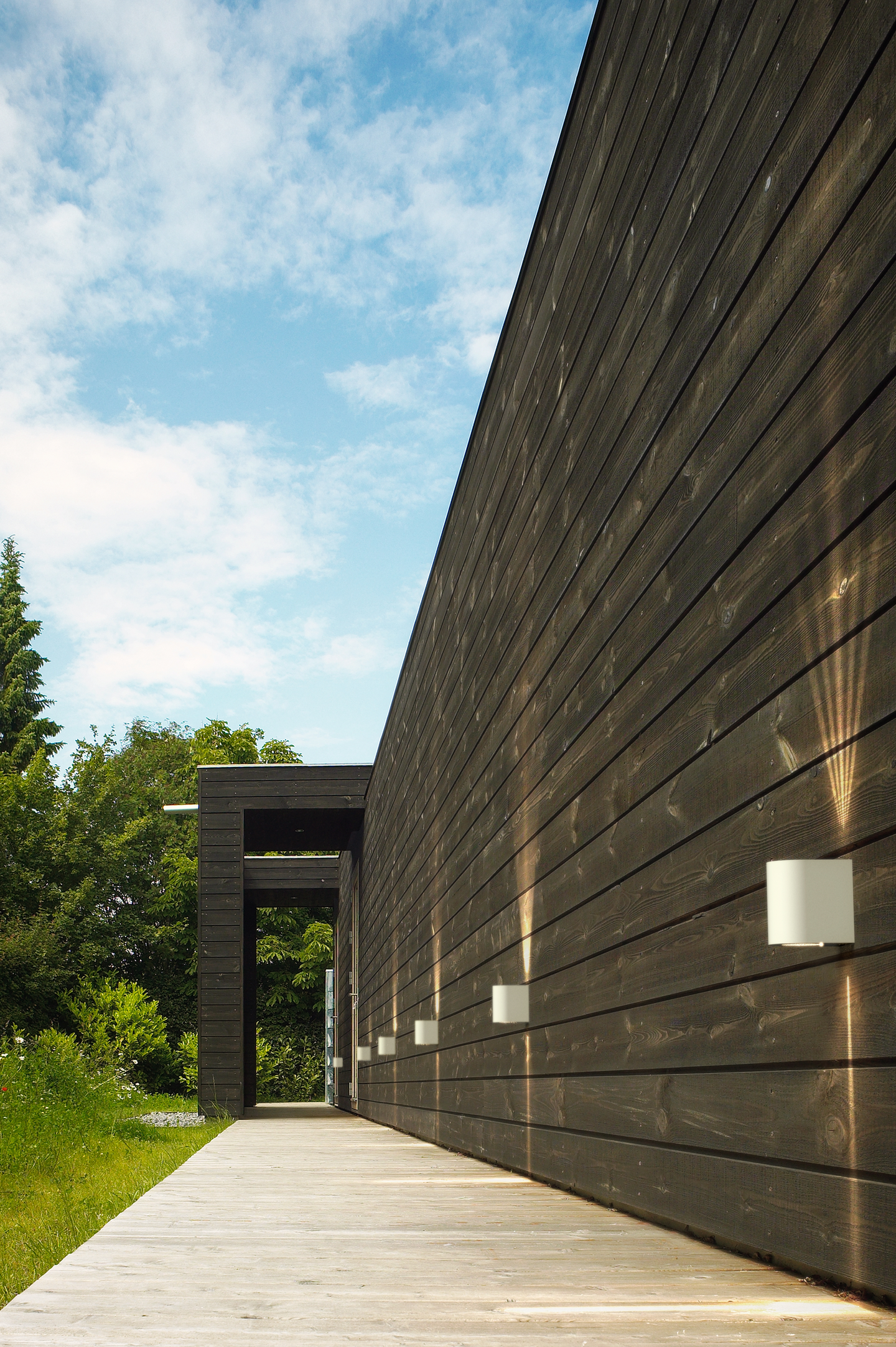 Ulkoseinävalaisin Nordlux Canto led 500lm 2700K 2X6W valkoinen