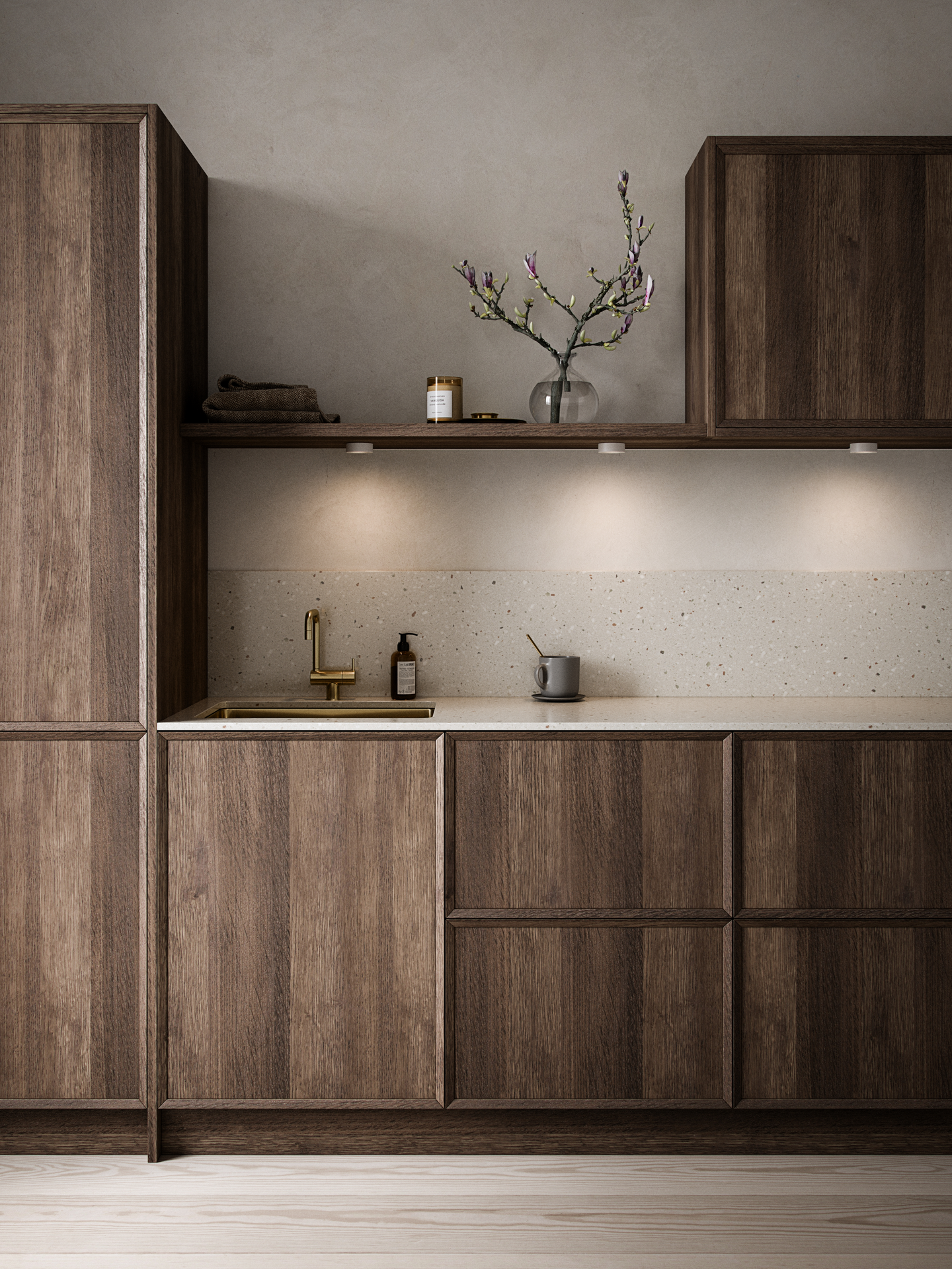 Alasvalo Nordlux Kitchenio led 3-osainen 3x2W 170lm 3000/4000K valkoinen