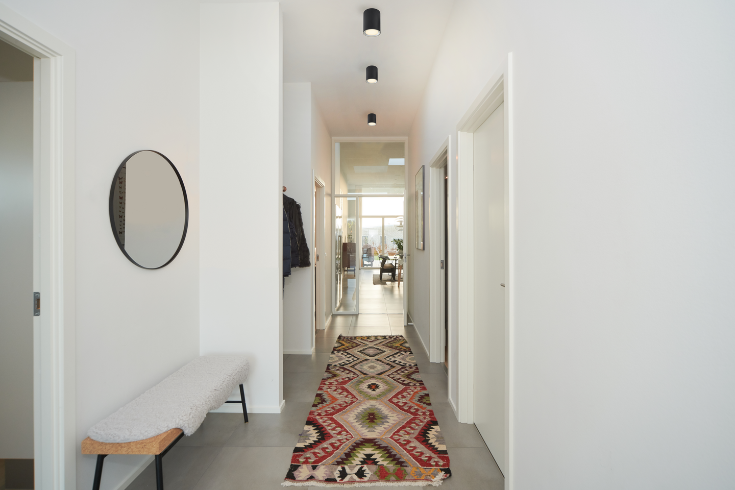 Alasvalo Nordlux Fallon led 8,5W 500lm 2700K pinta musta/teräs