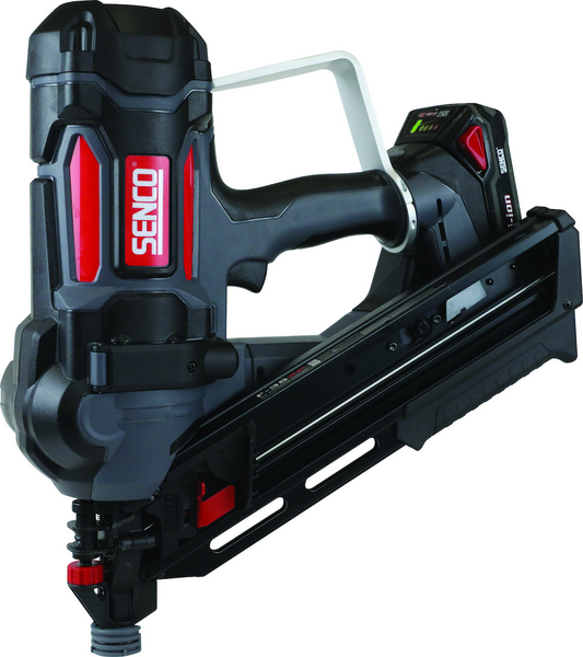 Runkonaulain Senco F35XP Fusion Nordic 2x4Ah akku ja laturi