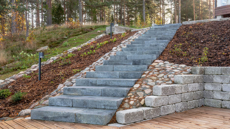 Porraslaatta Lakka 450 musta