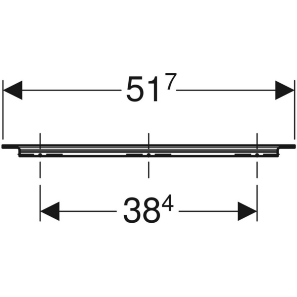 Vedin Geberit iCon 51,7cm kromi