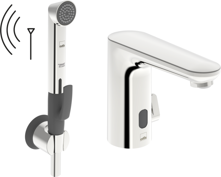 Pesuallashana Oras Electra Digital+ 9282BFZ Bide