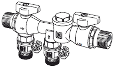 Täyttöventtiiliryhmä Nibe KB25