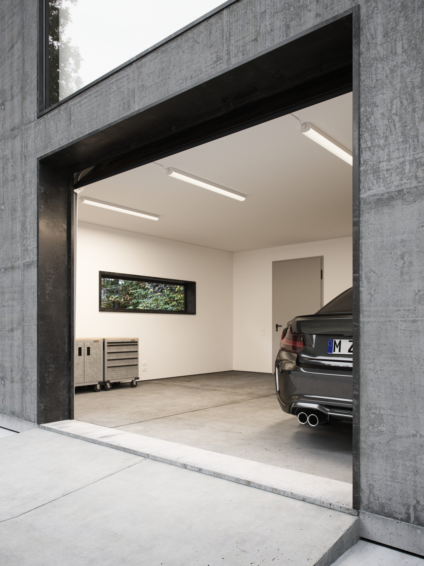 Yleisvalaisin Nordlux Oakland led 43W 4400lm 4000K valkoinen IP65