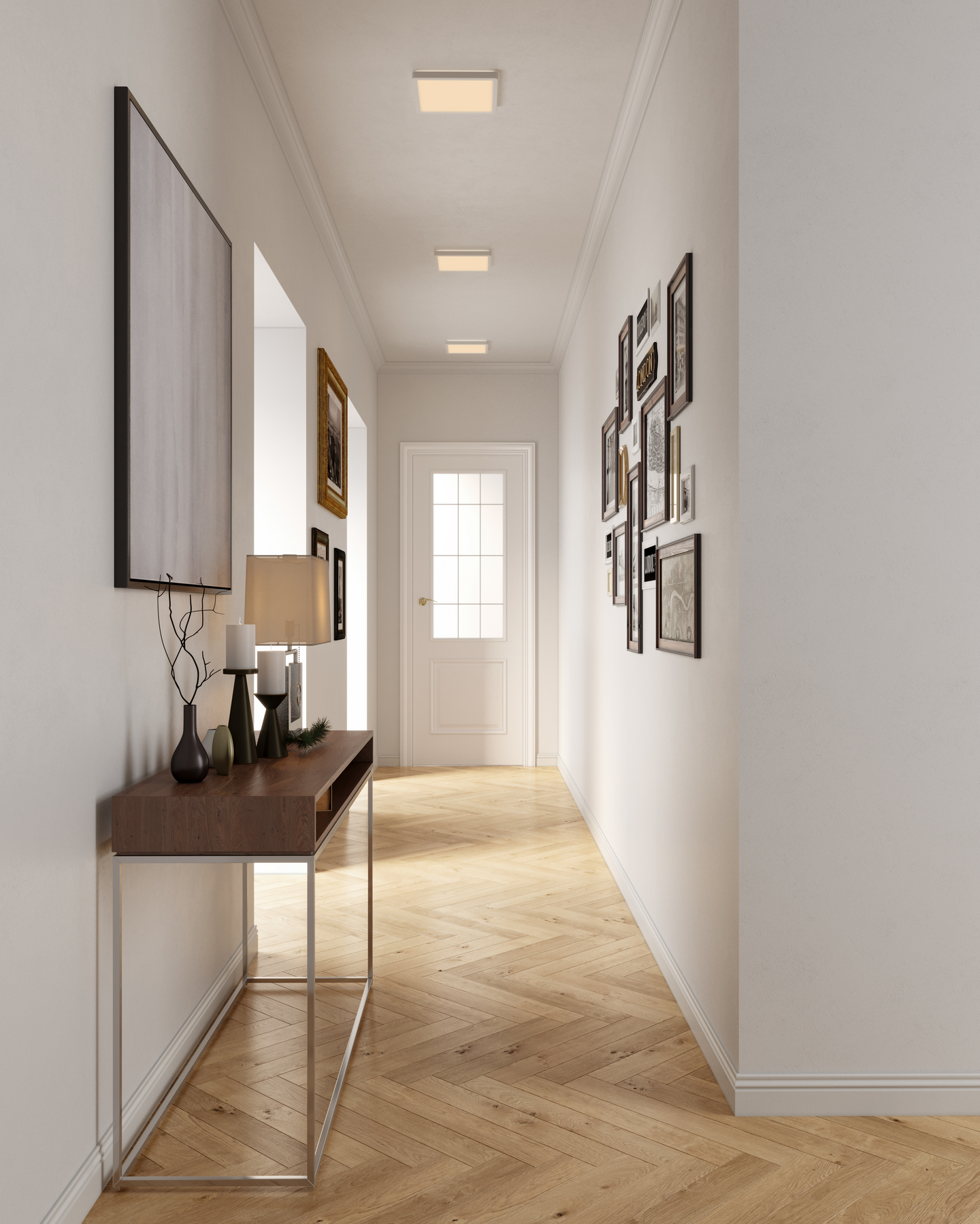 Kattovalaisin Nordlux Oja square led 14,5W 1600lm 3000/4000K valkoinen