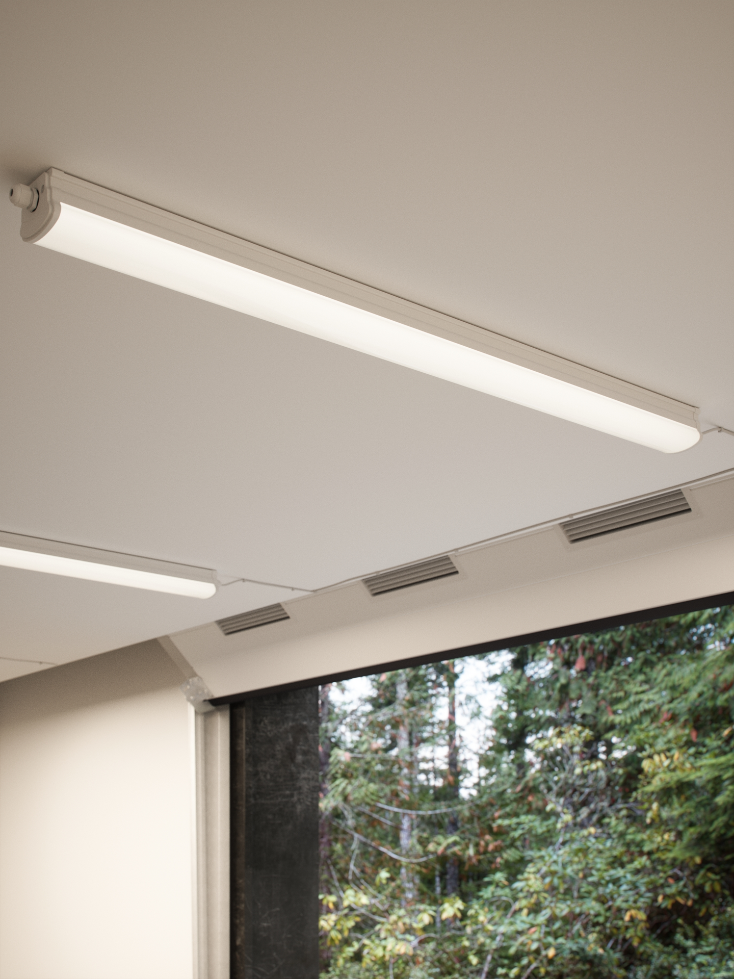 Yleisvalaisin Nordlux Oakland led 43W 4400lm 4000K valkoinen IP65