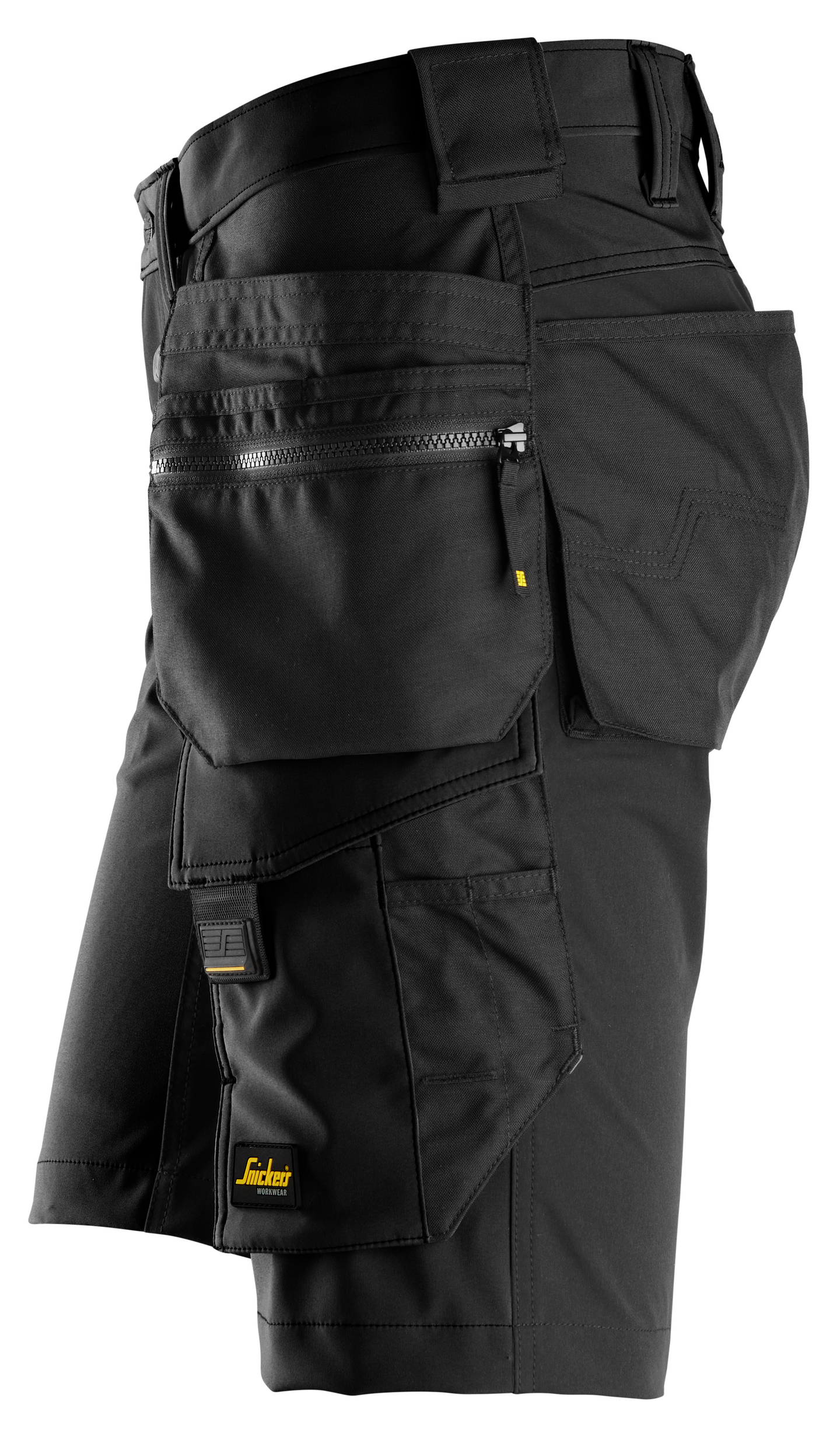 Shortsit Snickers 6175-0404 stretch musta koko 44