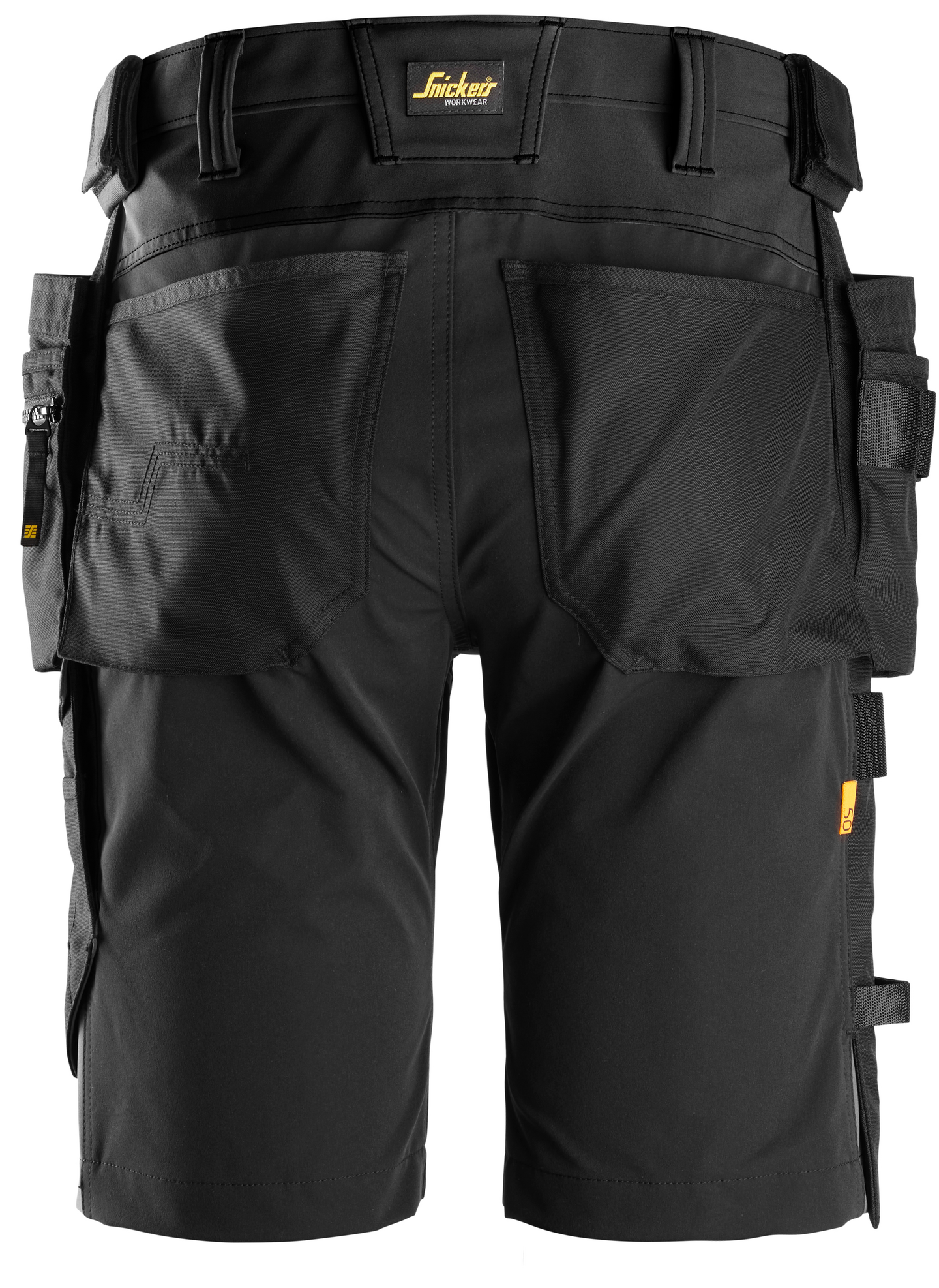 Shortsit Snickers 6175-0404 stretch musta koko 44