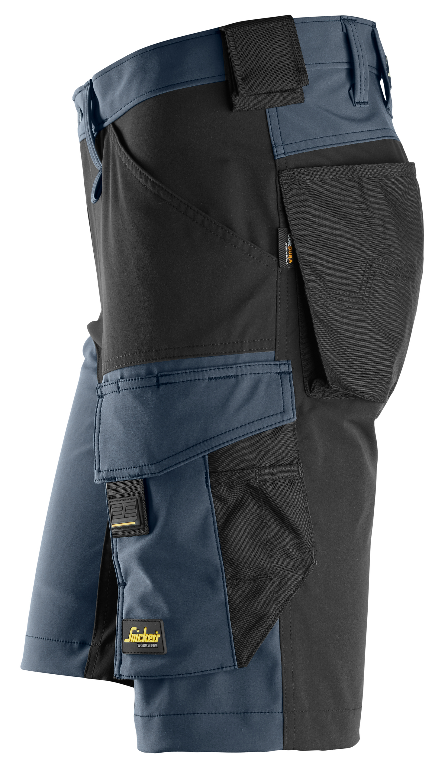 Shortsit Snickers 6173-9504 stretch tummansininen-musta koko 44