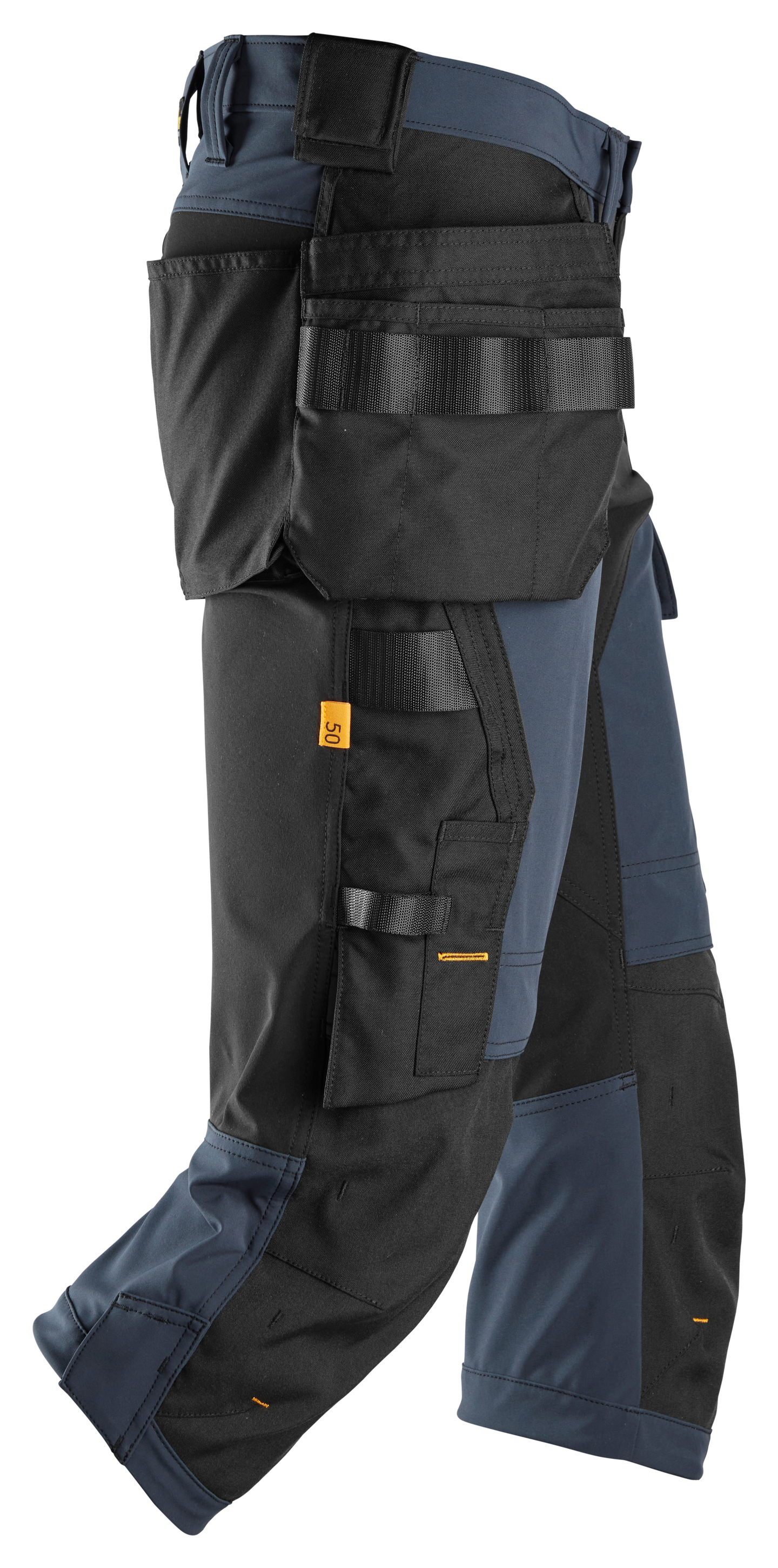 Housut Snickers 6178-9504 Piraatti tummansininen-musta koko 44