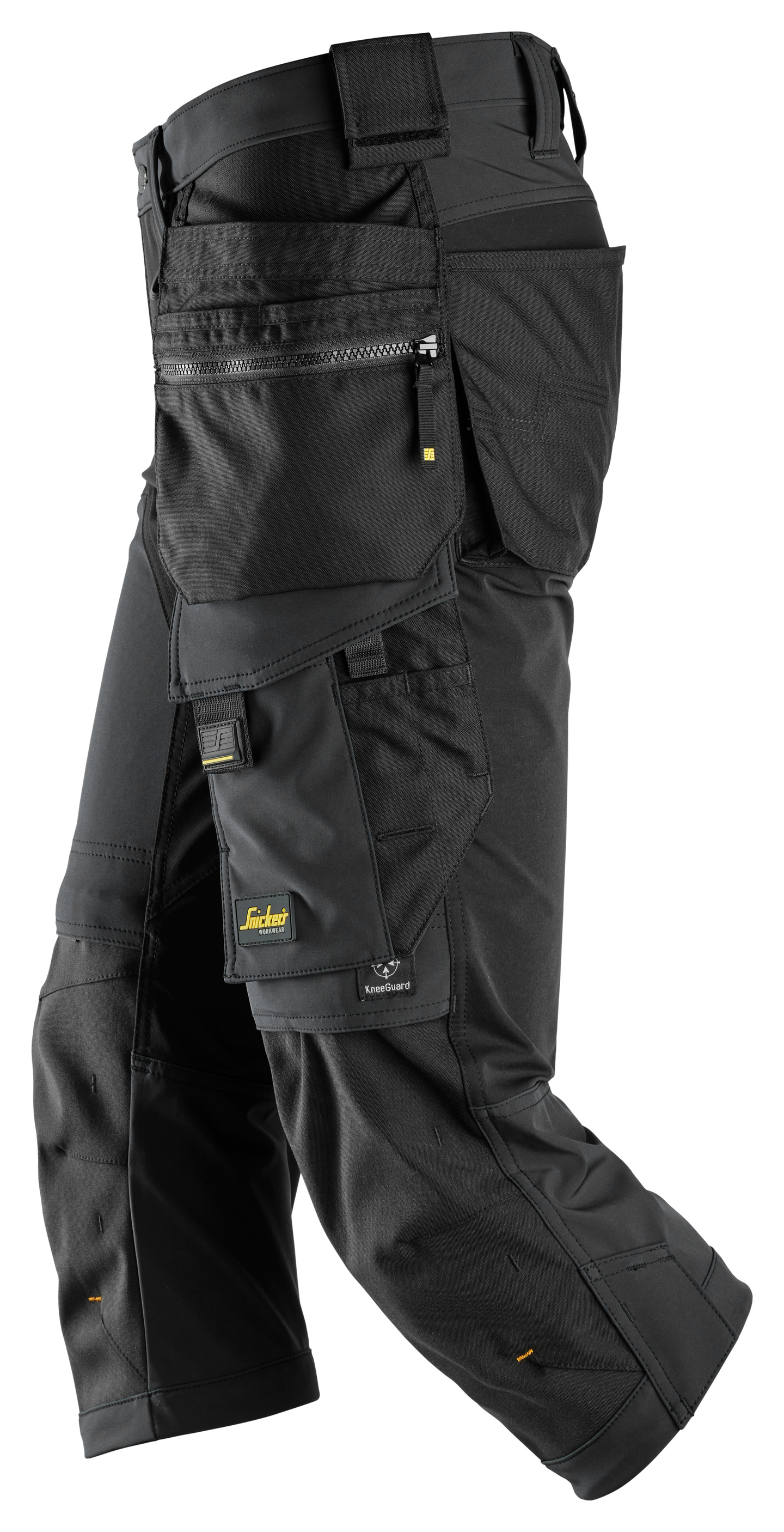 Housut Snickers 6178-0404 Piraatti musta koko 44