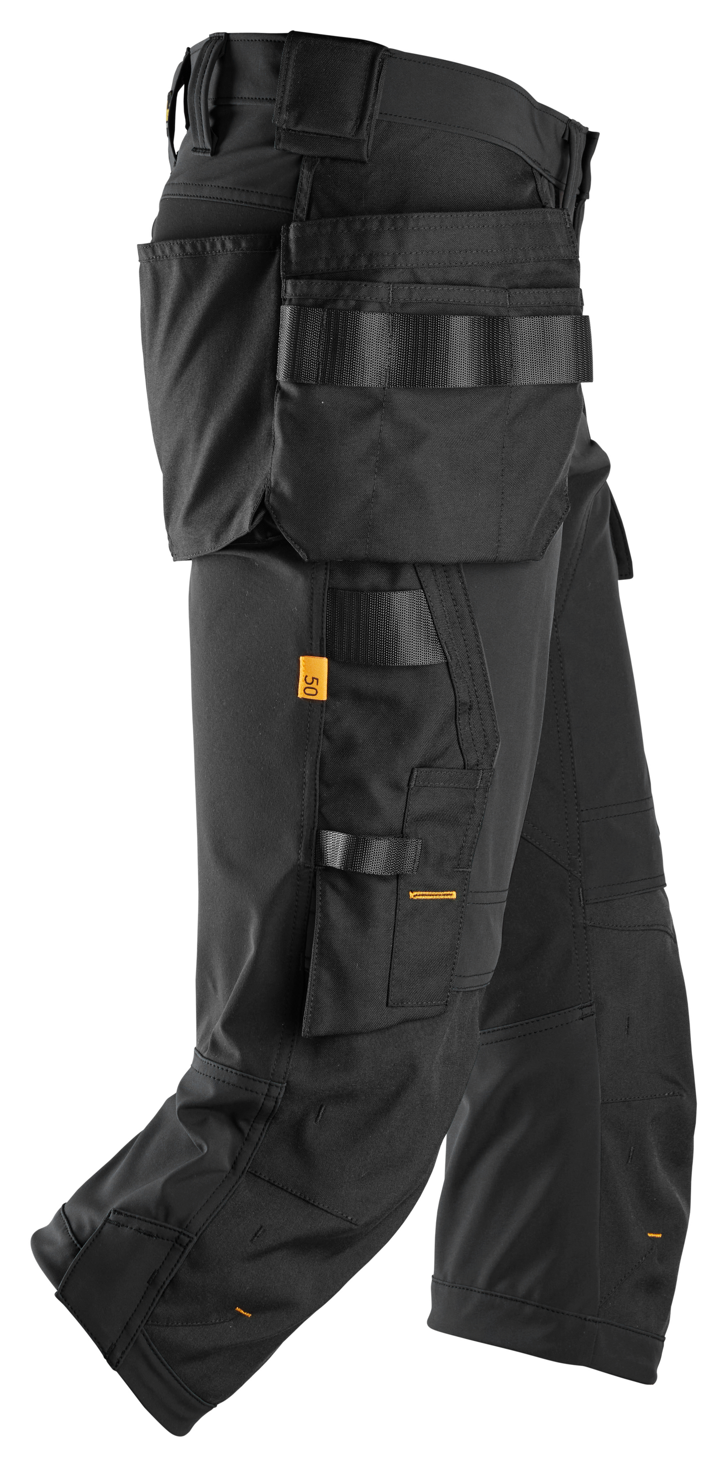 Housut Snickers 6178-0404 Piraatti musta koko 44