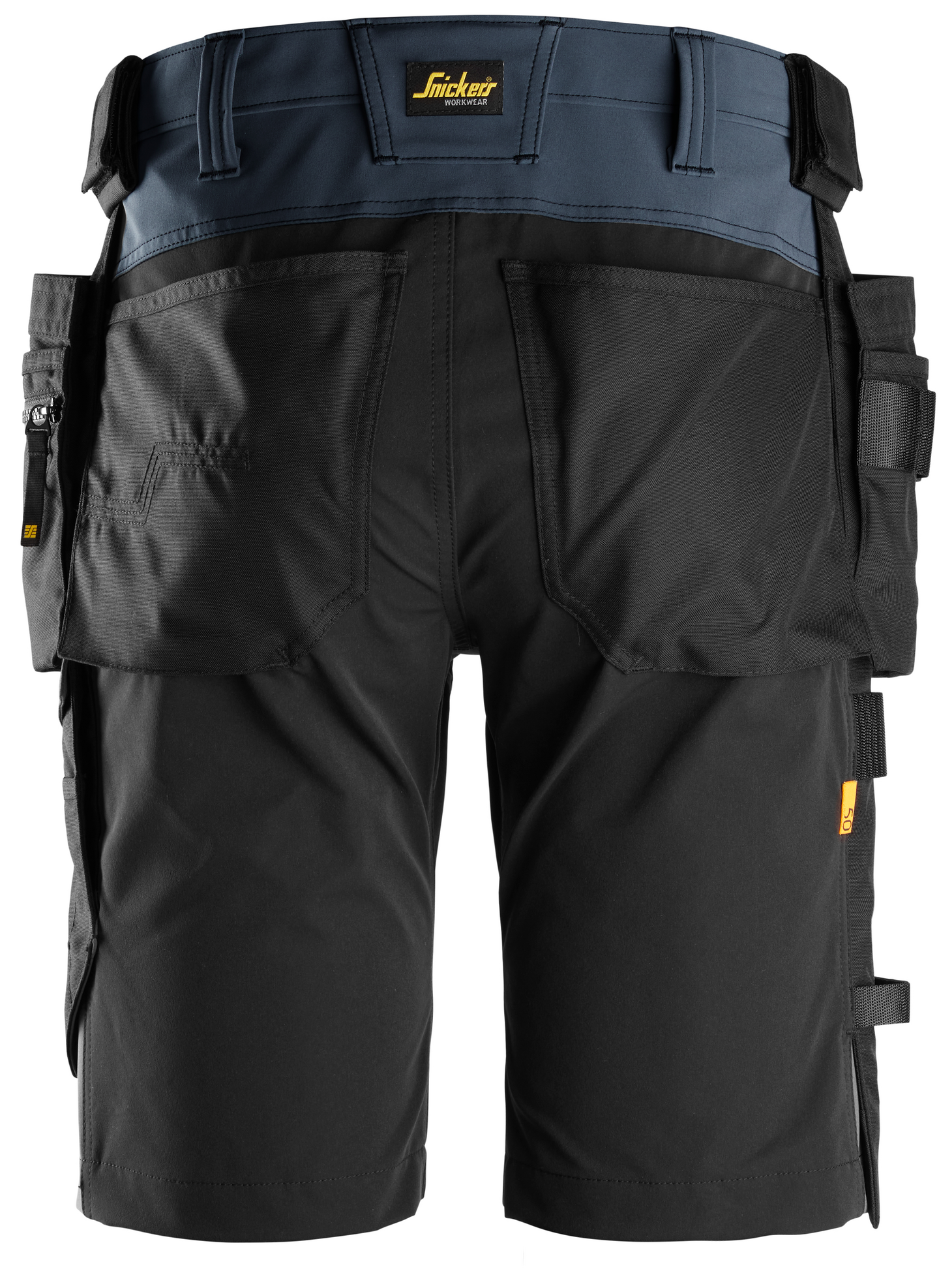 Shortsit Snickers  6175-9504 stretch tummansininen-musta koko 44