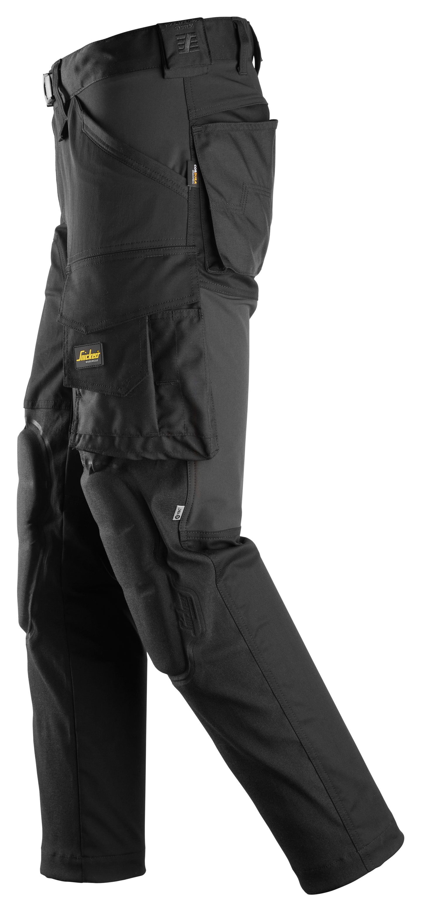 Housut Snickers 6593-0404 Capsulized musta koko 156