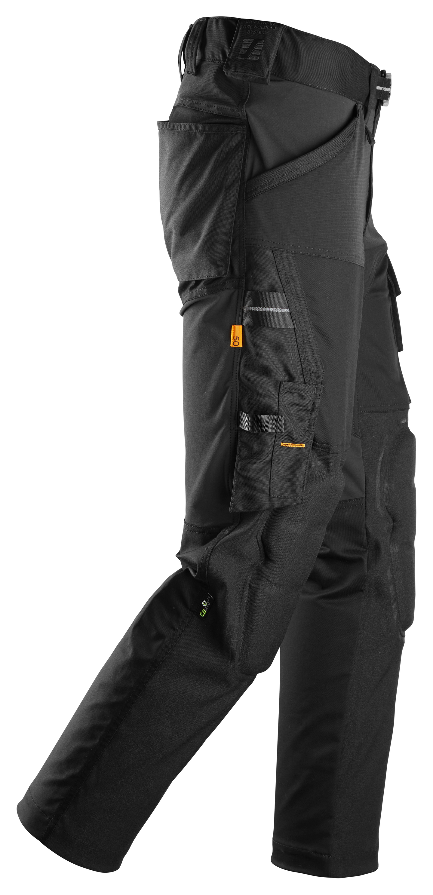 Housut Snickers 6593-0404 Capsulized musta koko 156