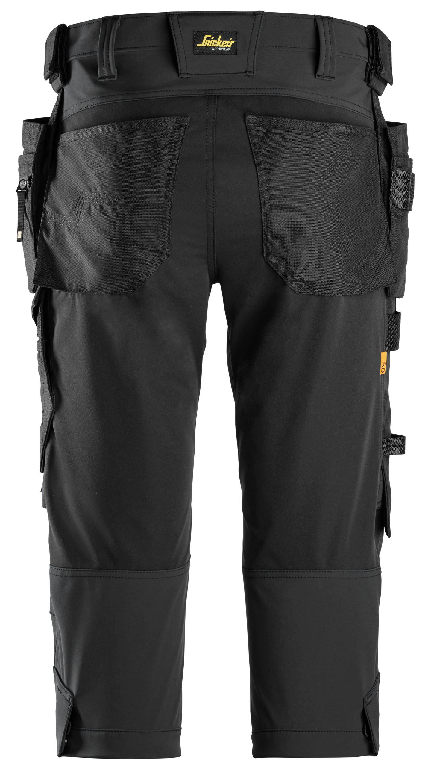 Housut Snickers 6178-0404 Piraatti musta koko 44