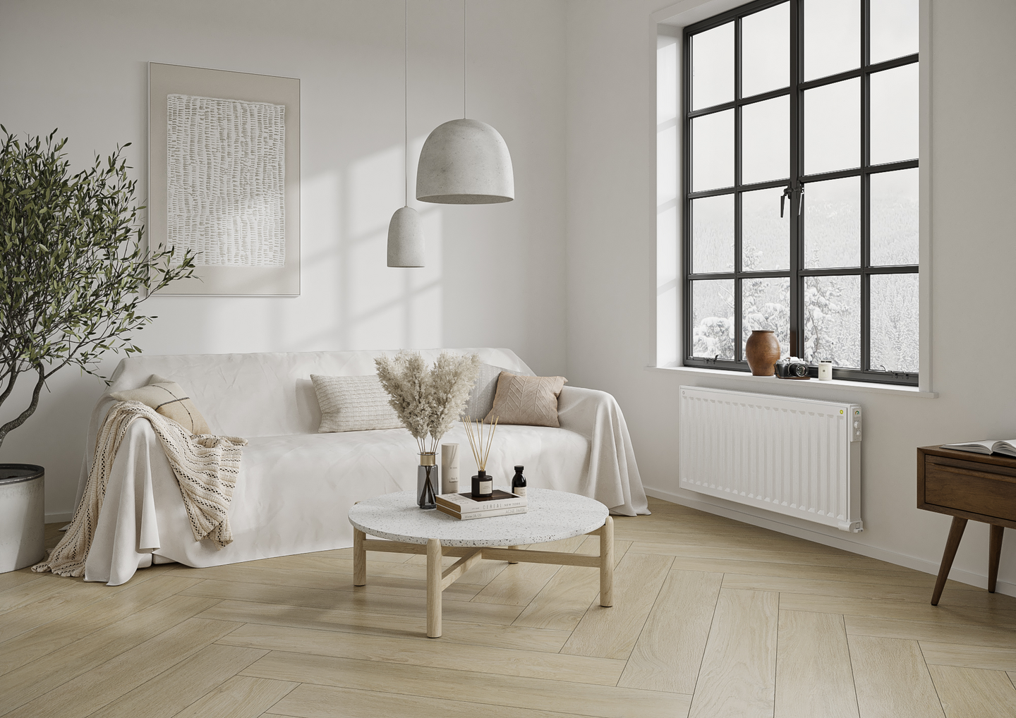 Lämmitin öljytäytteinen Purmo Yali Comfort