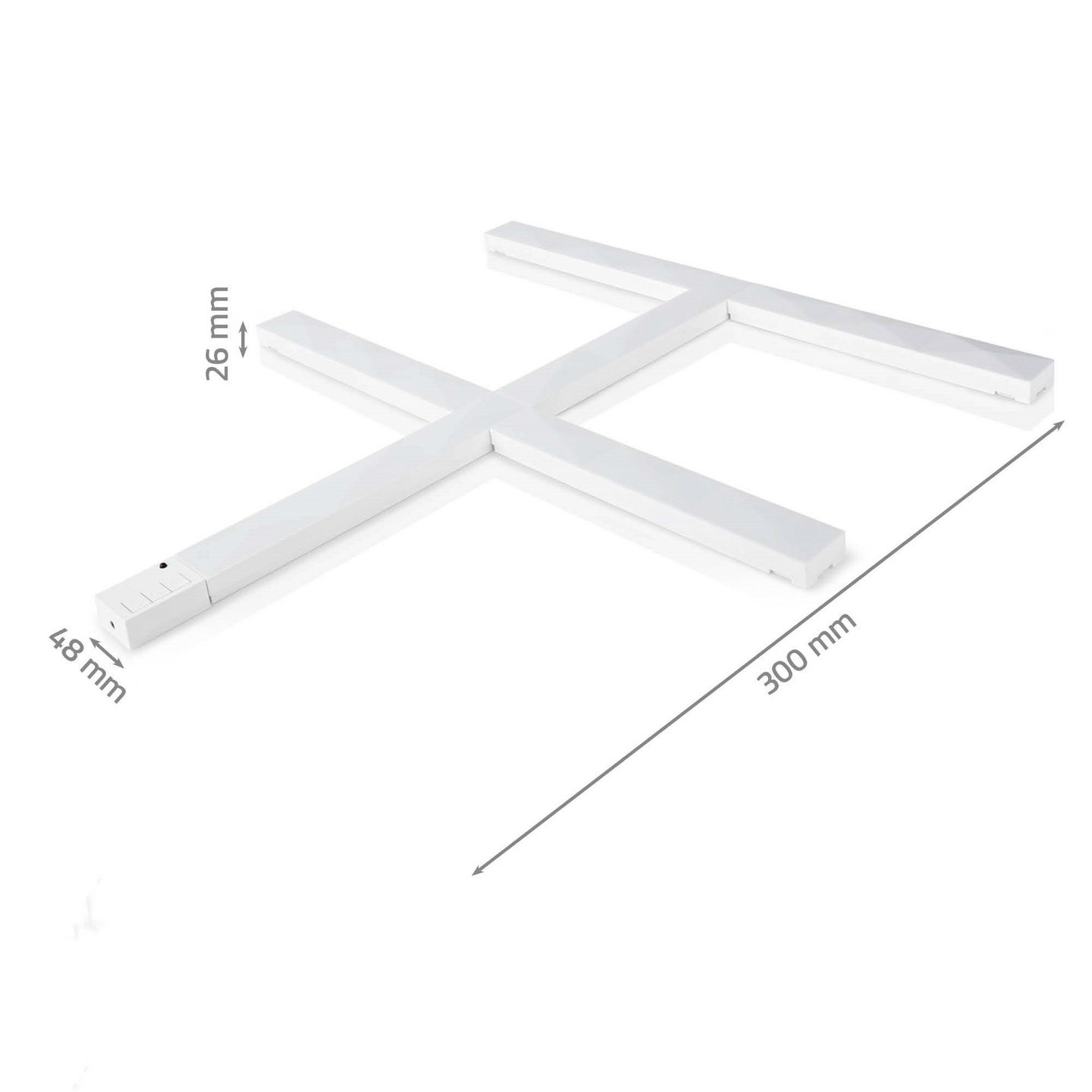 LED-seinäpalkki Nedis SmartLife Wi-Fi 6kpl