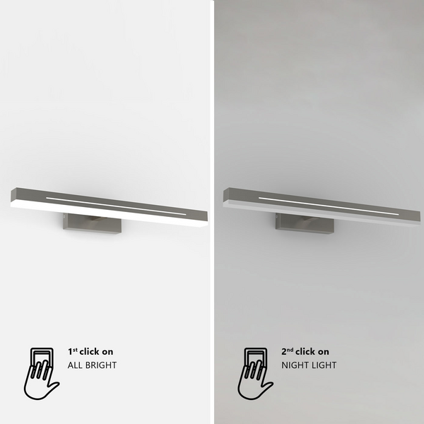 Kylpyhuonevalaisin Nordlux Otis 40 led 14W 1300lm 3000K IP44 valkoinen