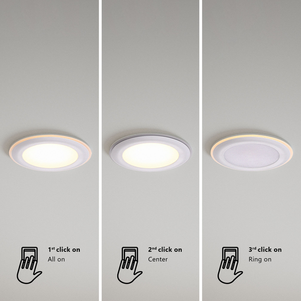 Alasvalo Nordlux Elkton led 12W 800lm 2700K valkoinen