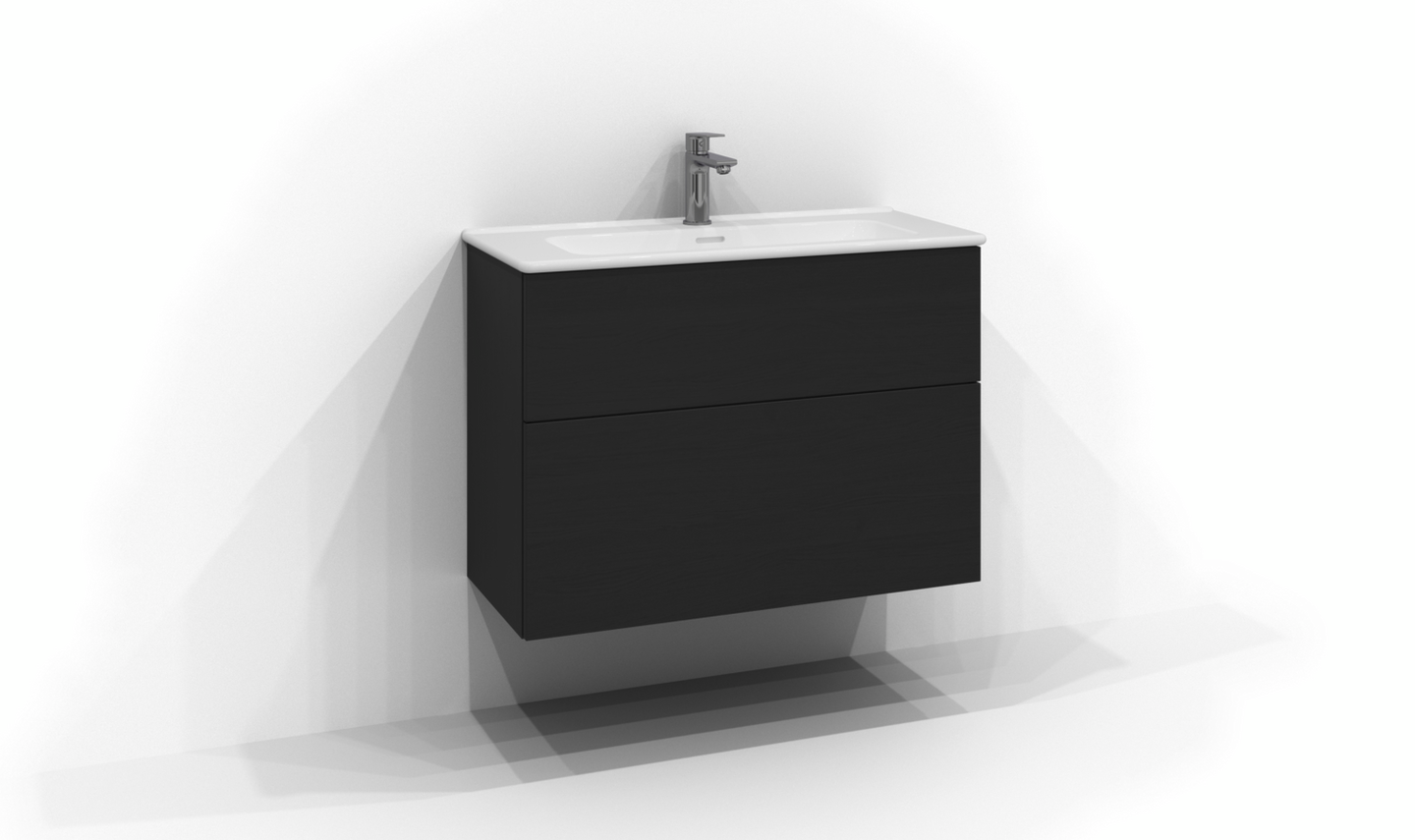 Allaskaappi Svedbergs Poem Sileä 2 laatikkoa