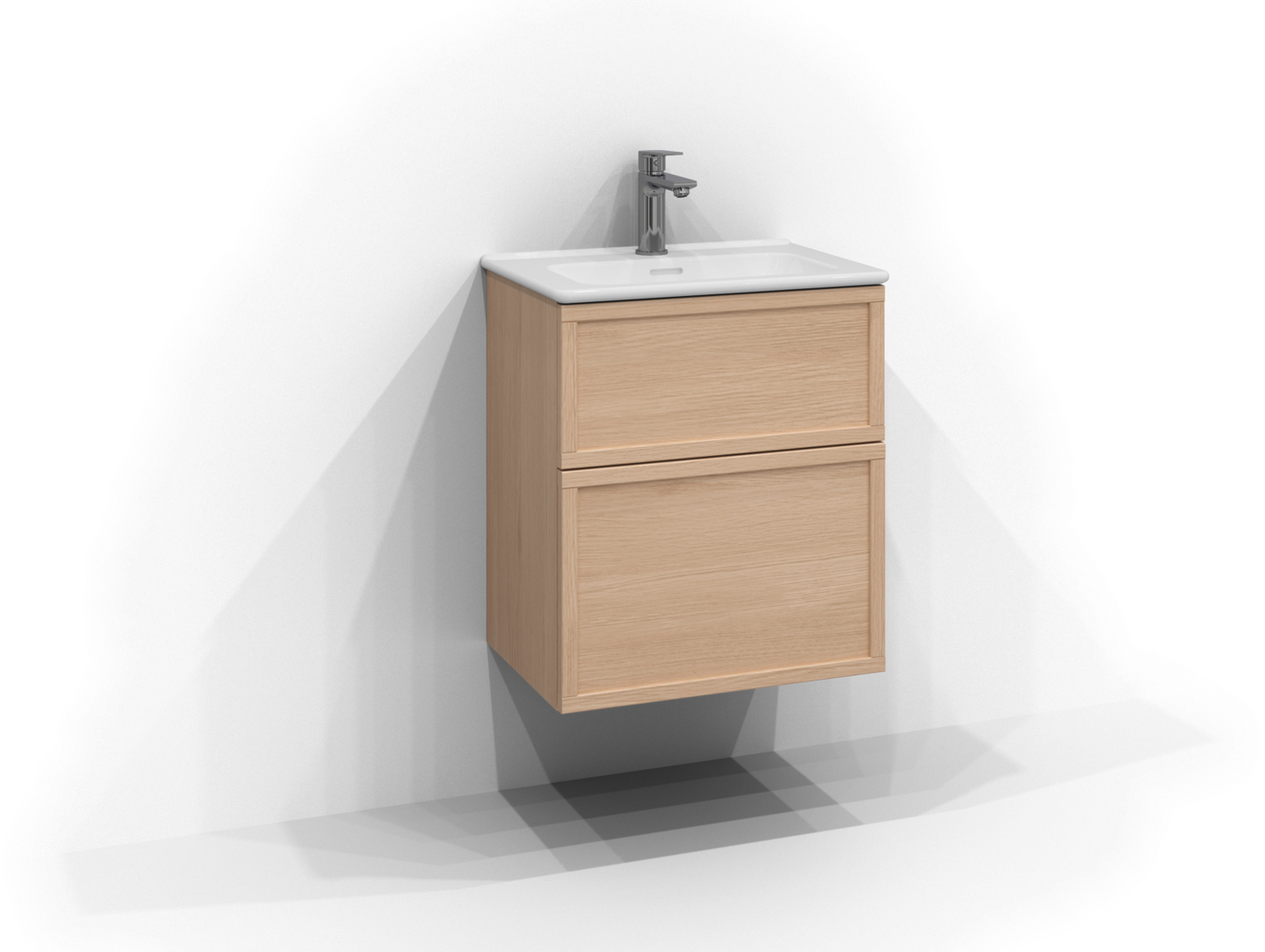 Allaskaappi Svedbergs Poem Kehys 2 laatikkoa ja push open