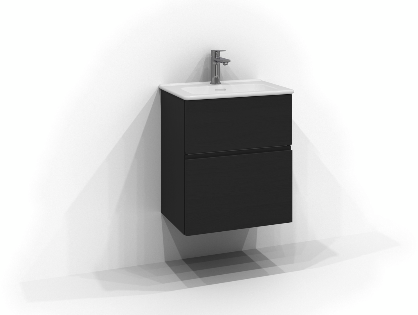 Allaskaappi Svedbergs Poem Profiili 2 laatikkoa ja integroitu vedin